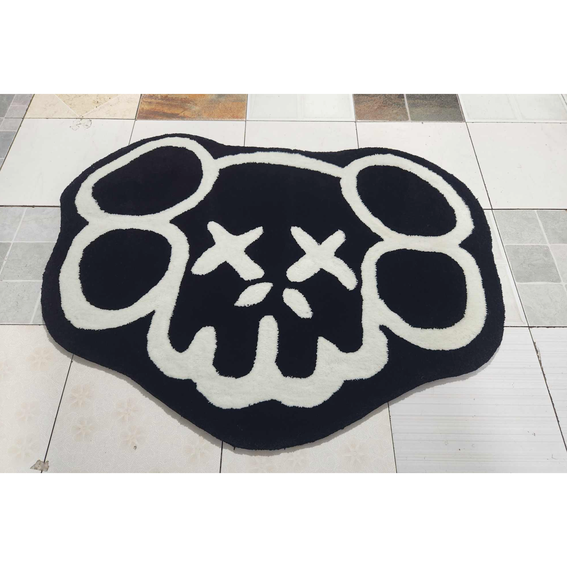 Custom Kaws Logo retailer Rug