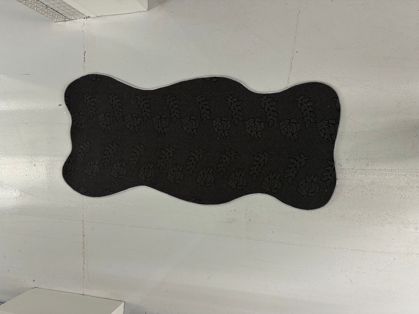 Supreme X KAWS Boxer Custom Rug, Backside, Antislip material