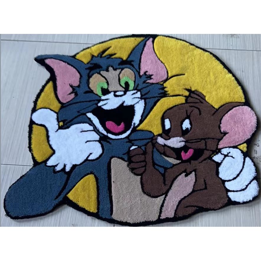 Tom and Jerry Custom Rug, Front Side