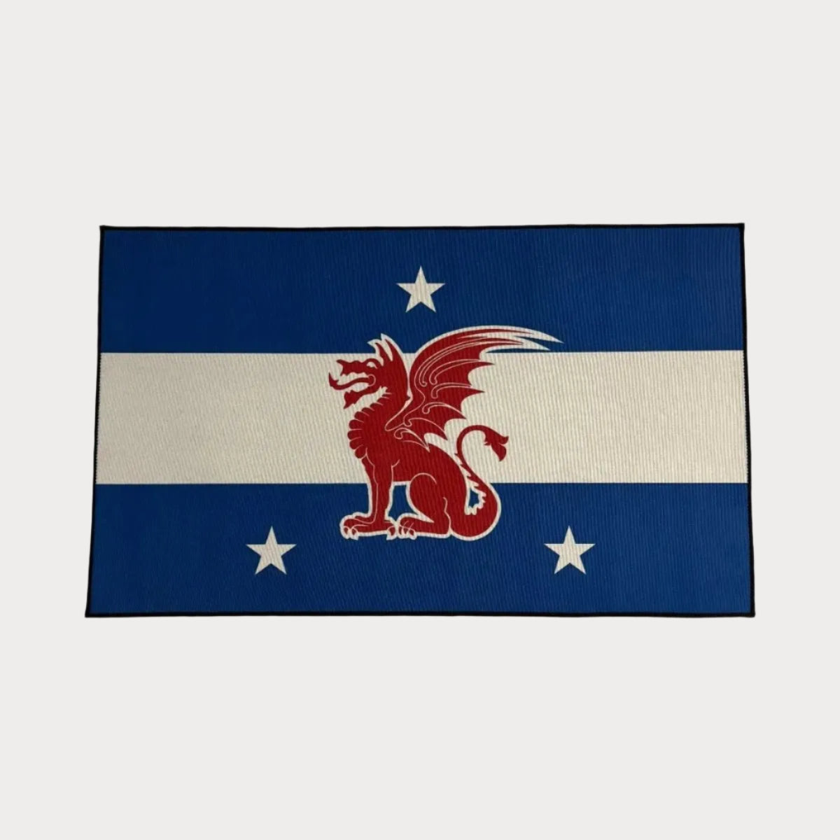 Beta Theta Pi Custom Fraternity Rug – Dragon Flag Design - Custom Rug | Sirenicate Rugs