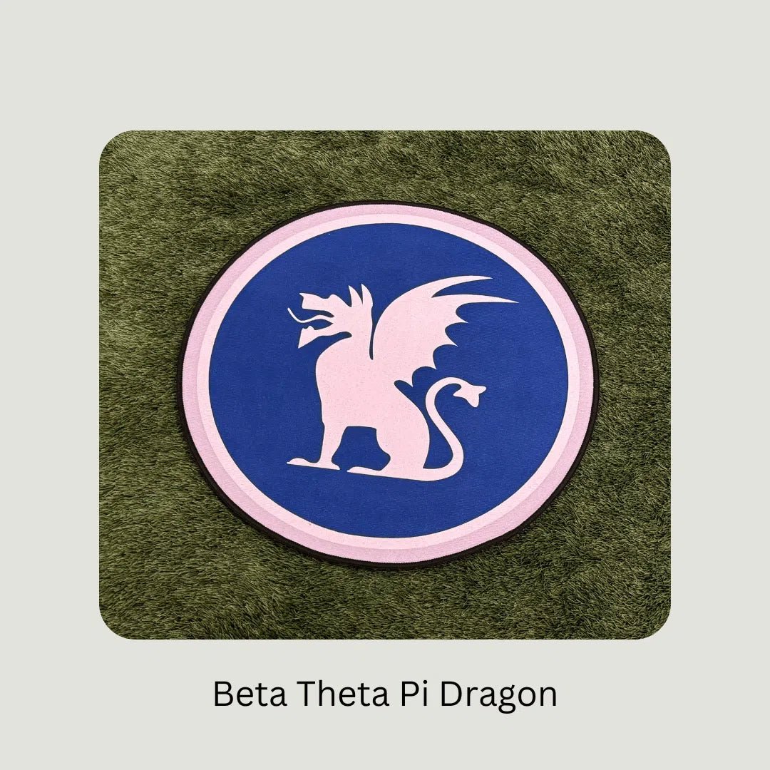 Beta Theta Pi Dragon Custom Rug - Custom Rug | Sirenicate Rugs