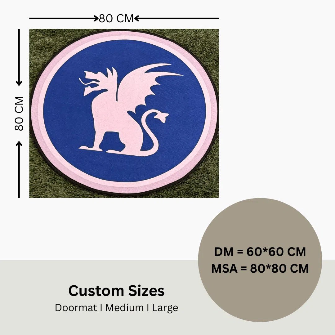 Beta Theta Pi Dragon Custom Rug - Custom Rug | Sirenicate Rugs