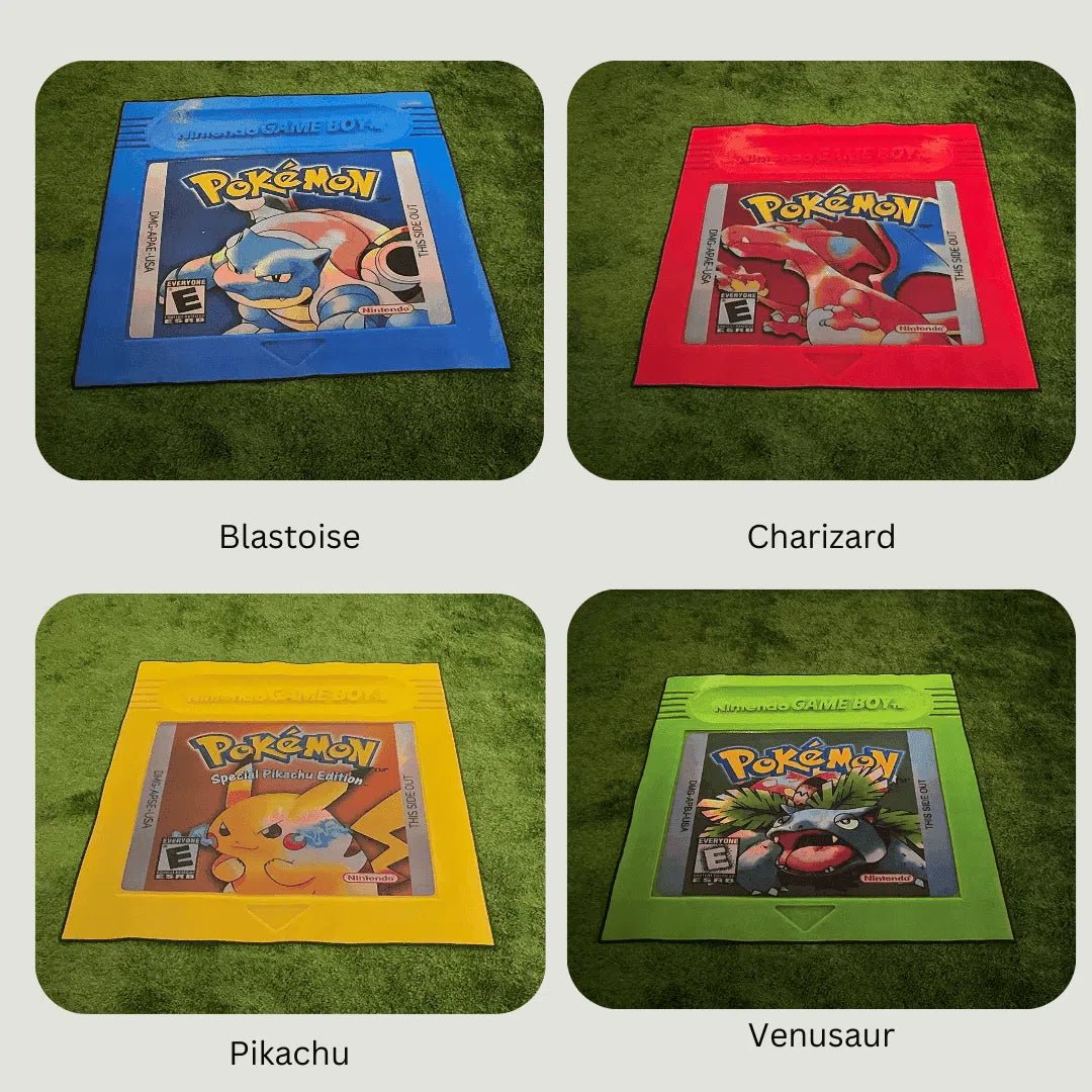 Blastoise Gameboy Rug - Custom Rug | Sirenicate Rugs