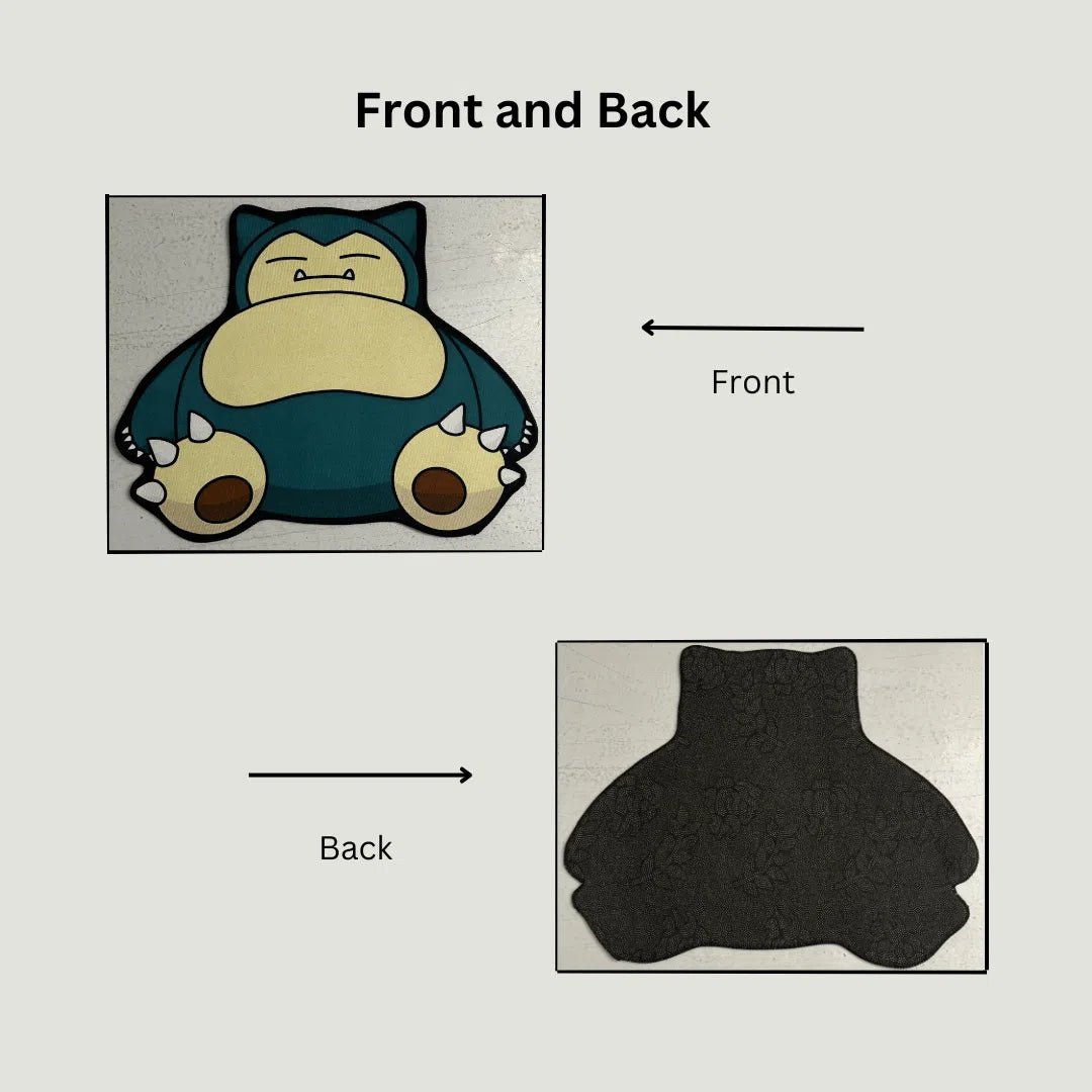 Custom Snorlax Pokemon Rug – Lazy Legendary Comfort for Fans - Custom Rug | Sirenicate Rugs