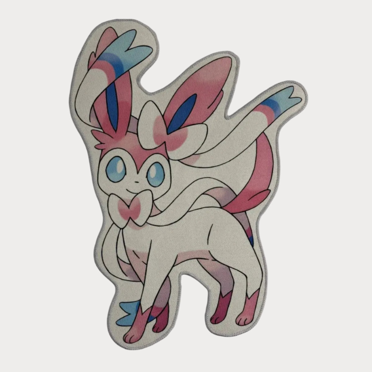 Custom Sylveon Pokemon Rug | Soft, High - Quality Area Rug for Pokemon Fans - Custom Rug | Sirenicate Rugs