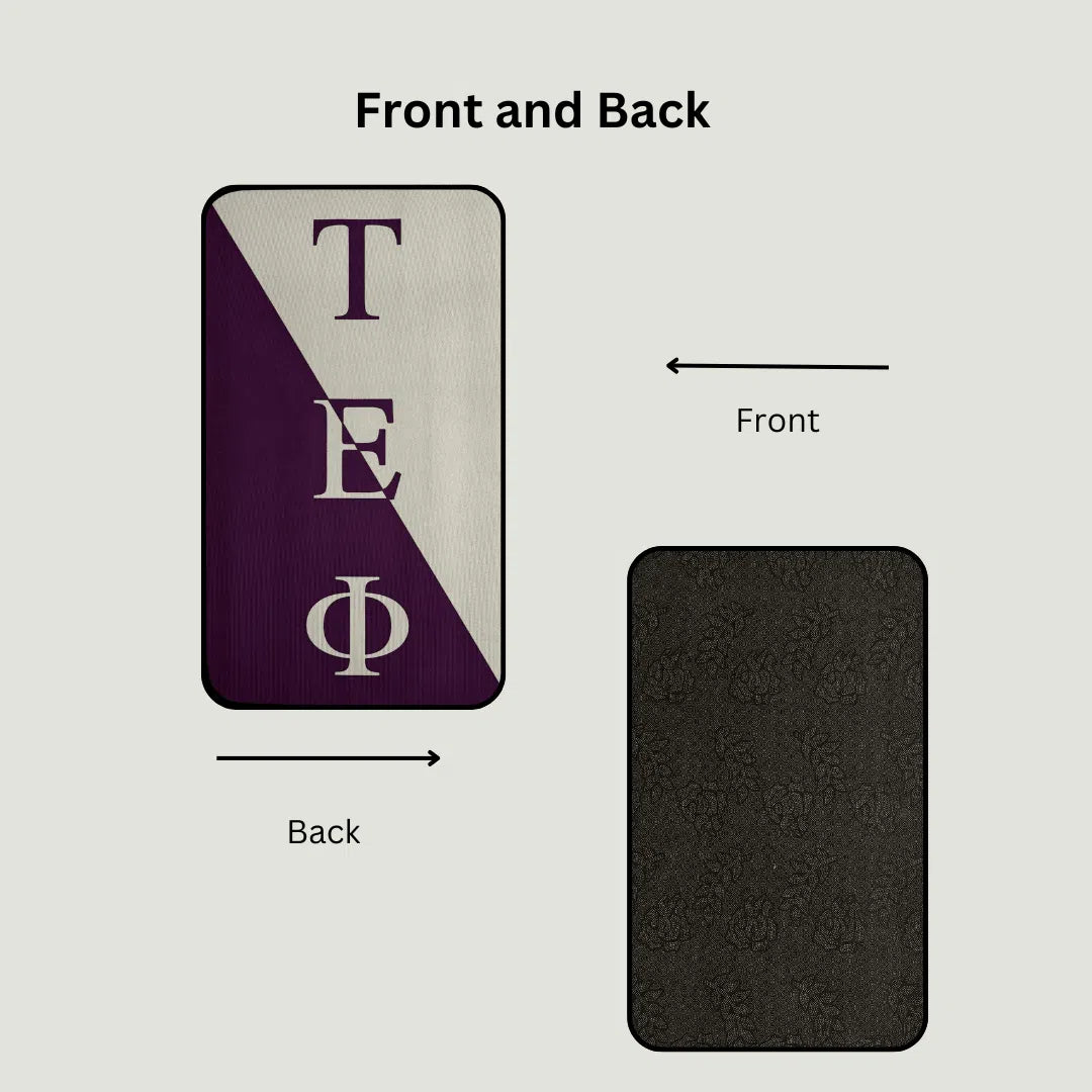 Custom Tau Epsilon Phi Rug - Official Greek Life Fraternity Rug - Custom Rug | Sirenicate Rugs