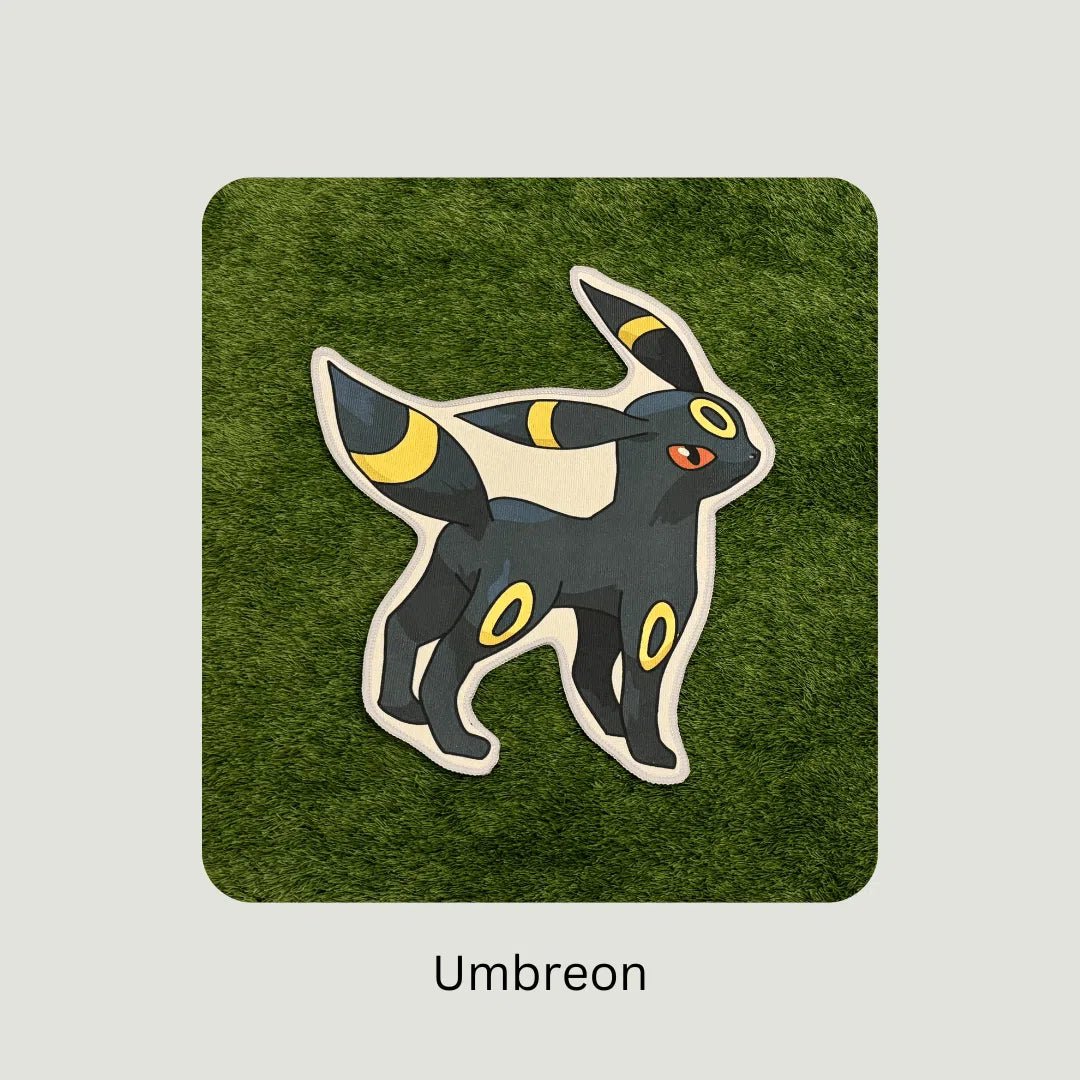 Custom Umbreon Pokemon Rug | Limited Edition Eevee Evolution Decor - Custom Rug | Sirenicate Rugs