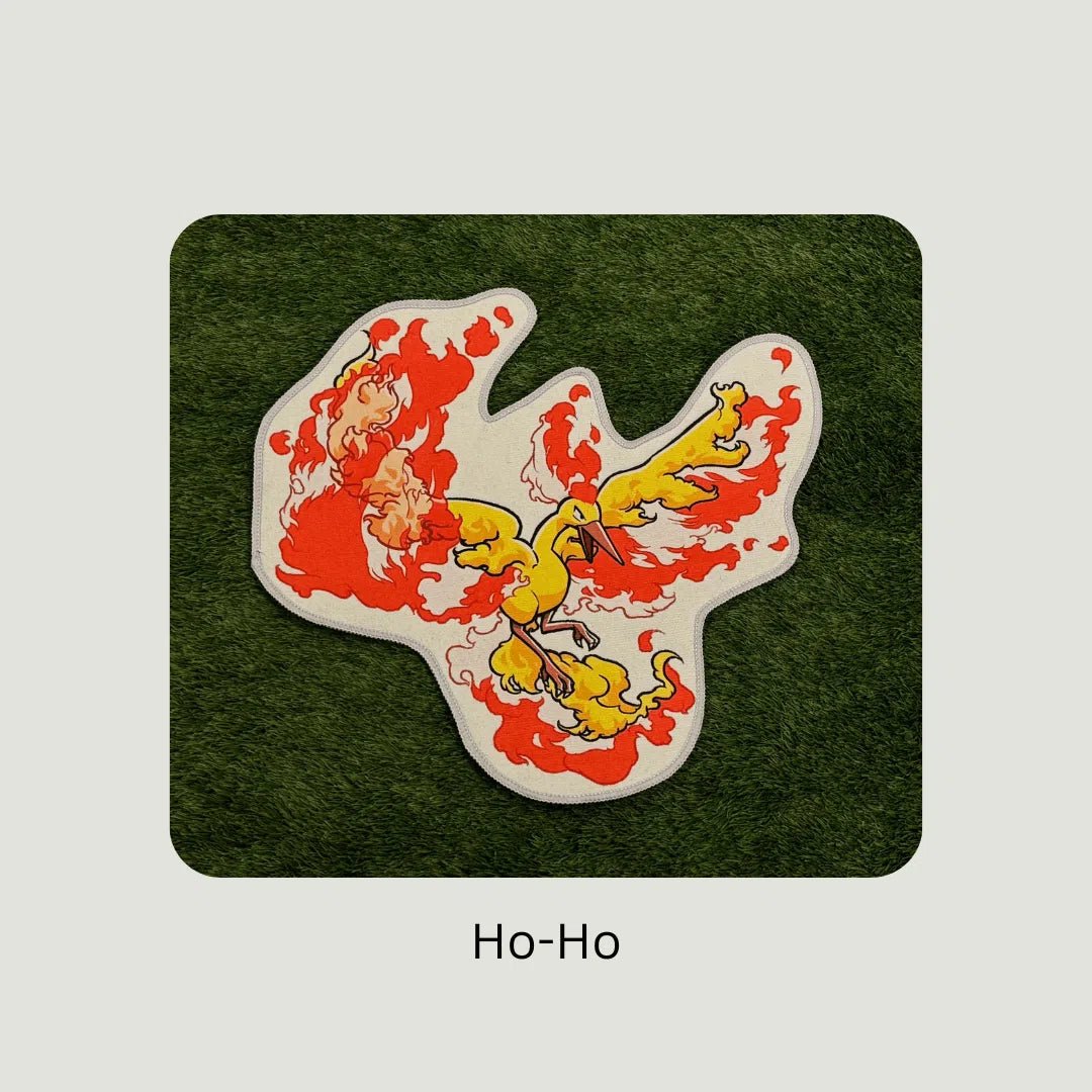 Ho - Oh Pokémon Rug – Legendary Firebird Inspired Decor - Custom Rug | Sirenicate Rugs