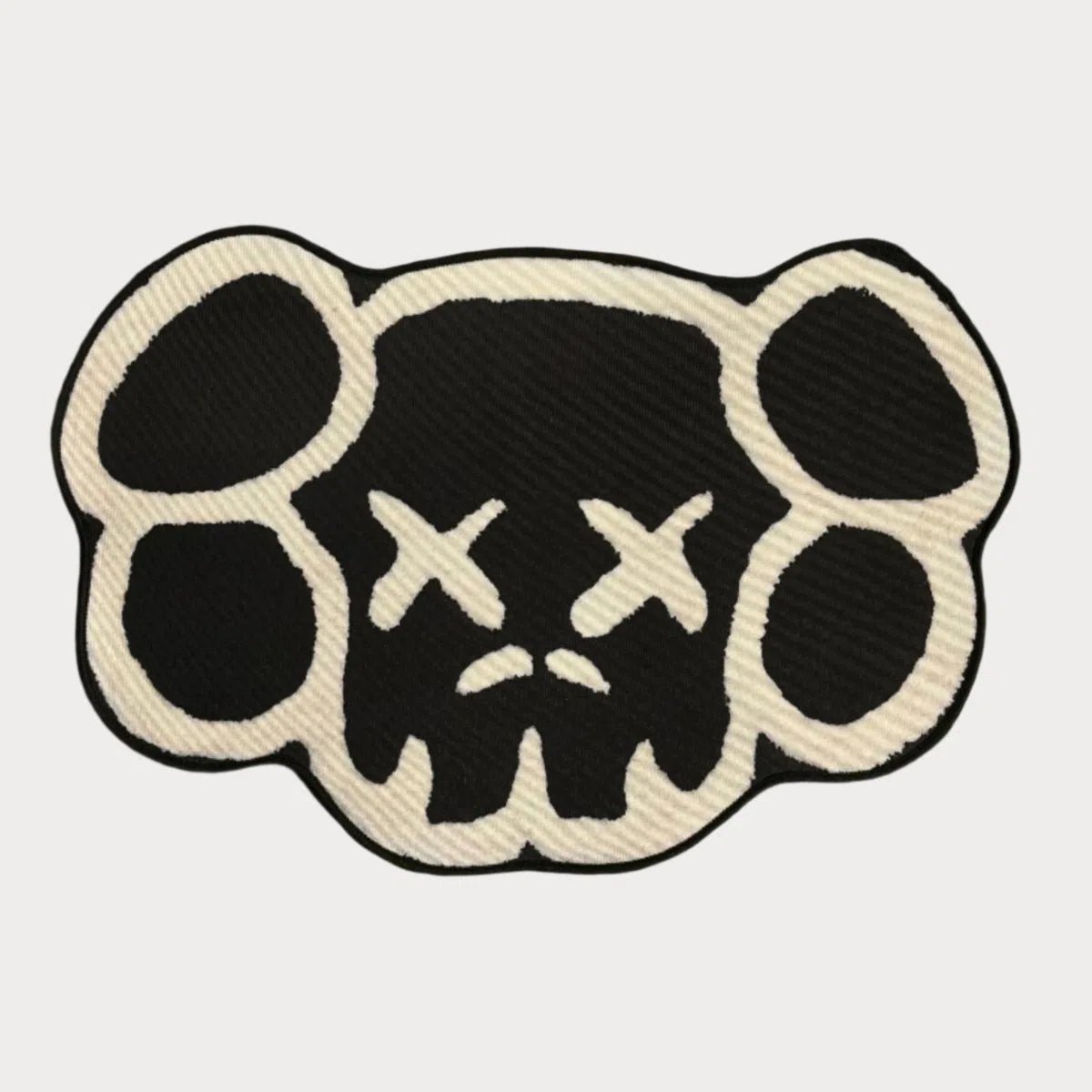 KAWS Head Rug – Monochrome Edition - Custom Rug | Sirenicate Rugs