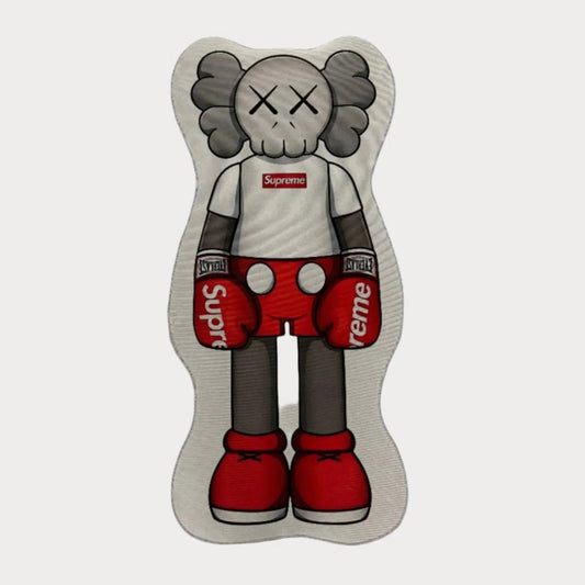 Supreme X KAWS Custom Rug - Custom Rug | Sirenicate Rugs