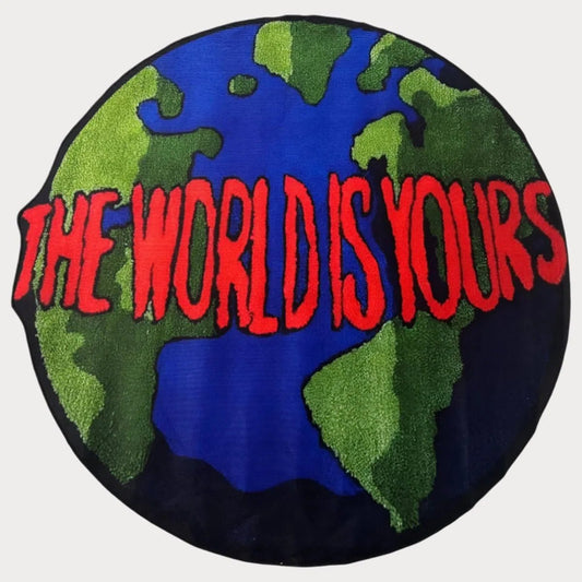 The World Is Yours Custom Rug - Custom Rug | Sirenicate Rugs